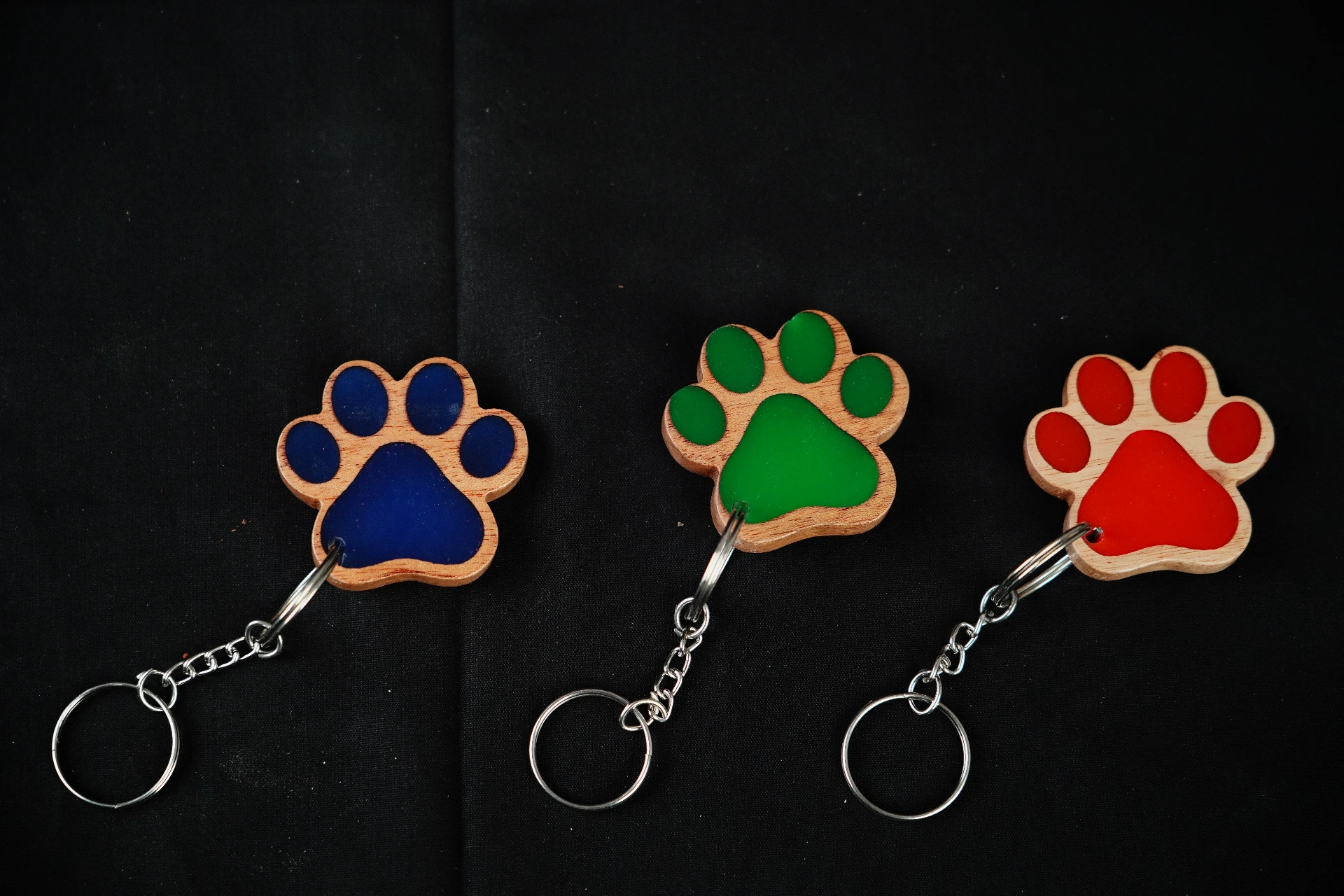 [OD-KEYD-WDEP-PAW-01BLU] Key’D Paw Keychain (Blue)