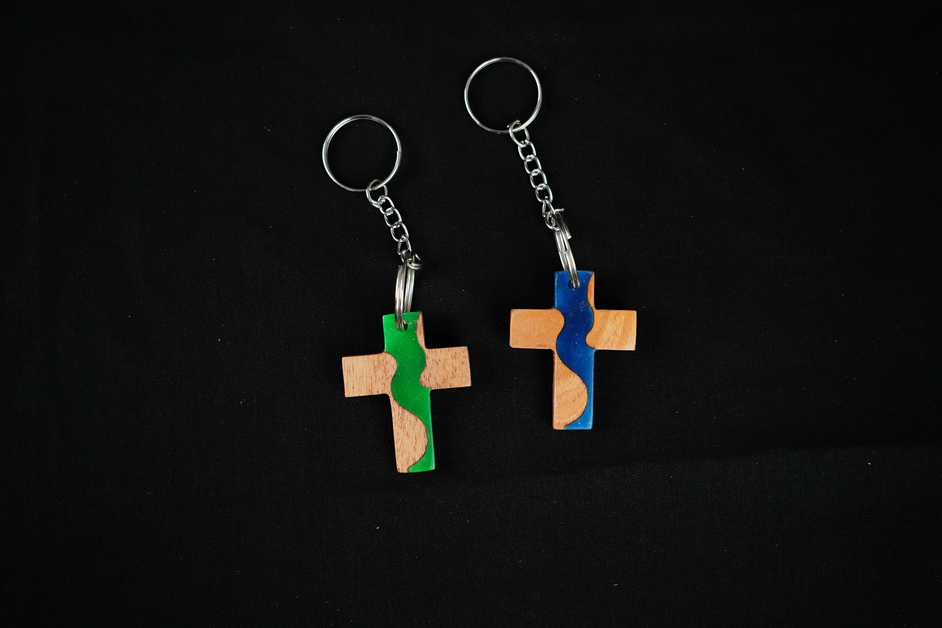 Key’D Cross Keychain