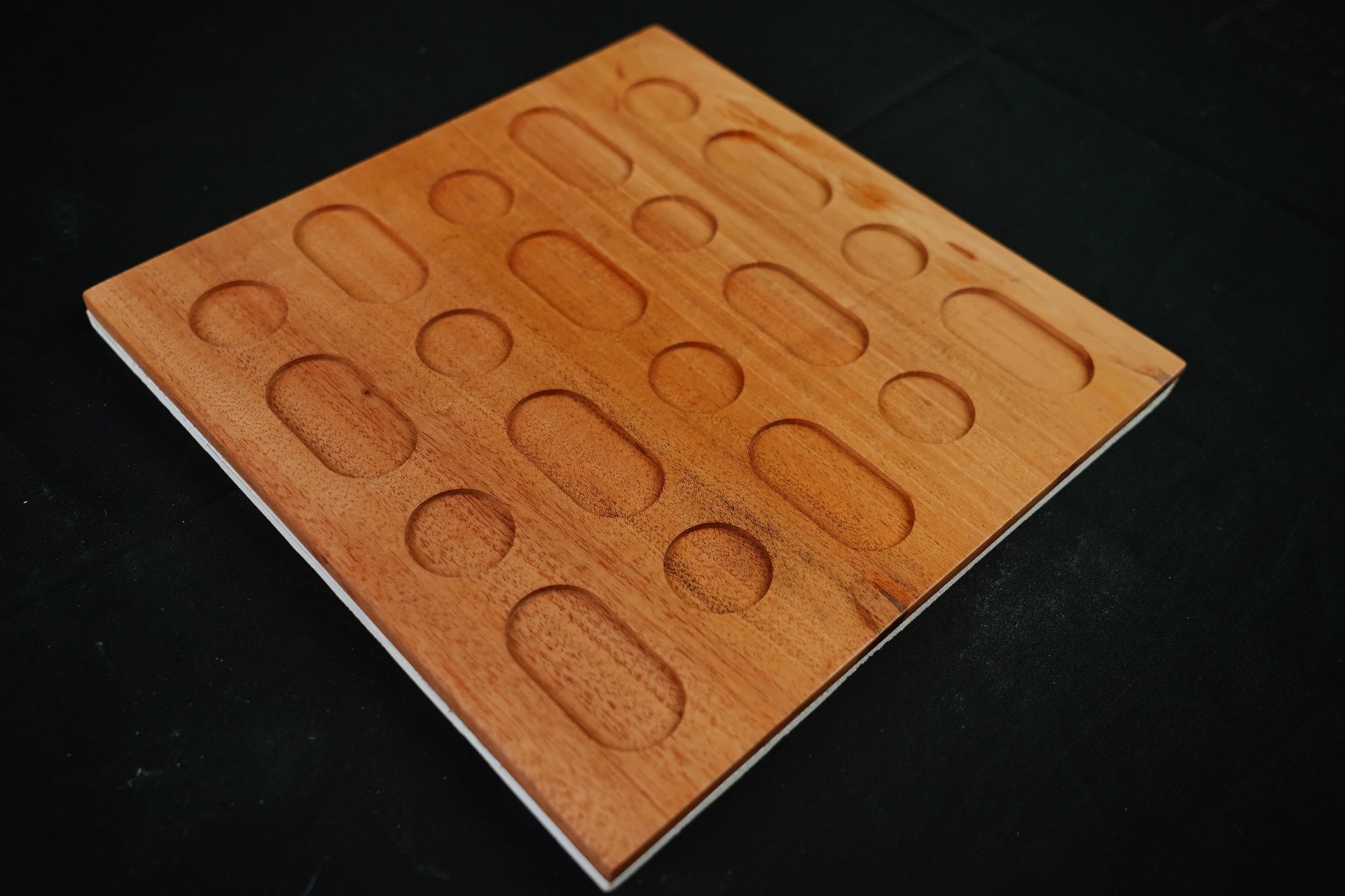 [OD-WP-WOOD-1F1F-DOTLINE] Dotline Wood Panel (1' x 1')