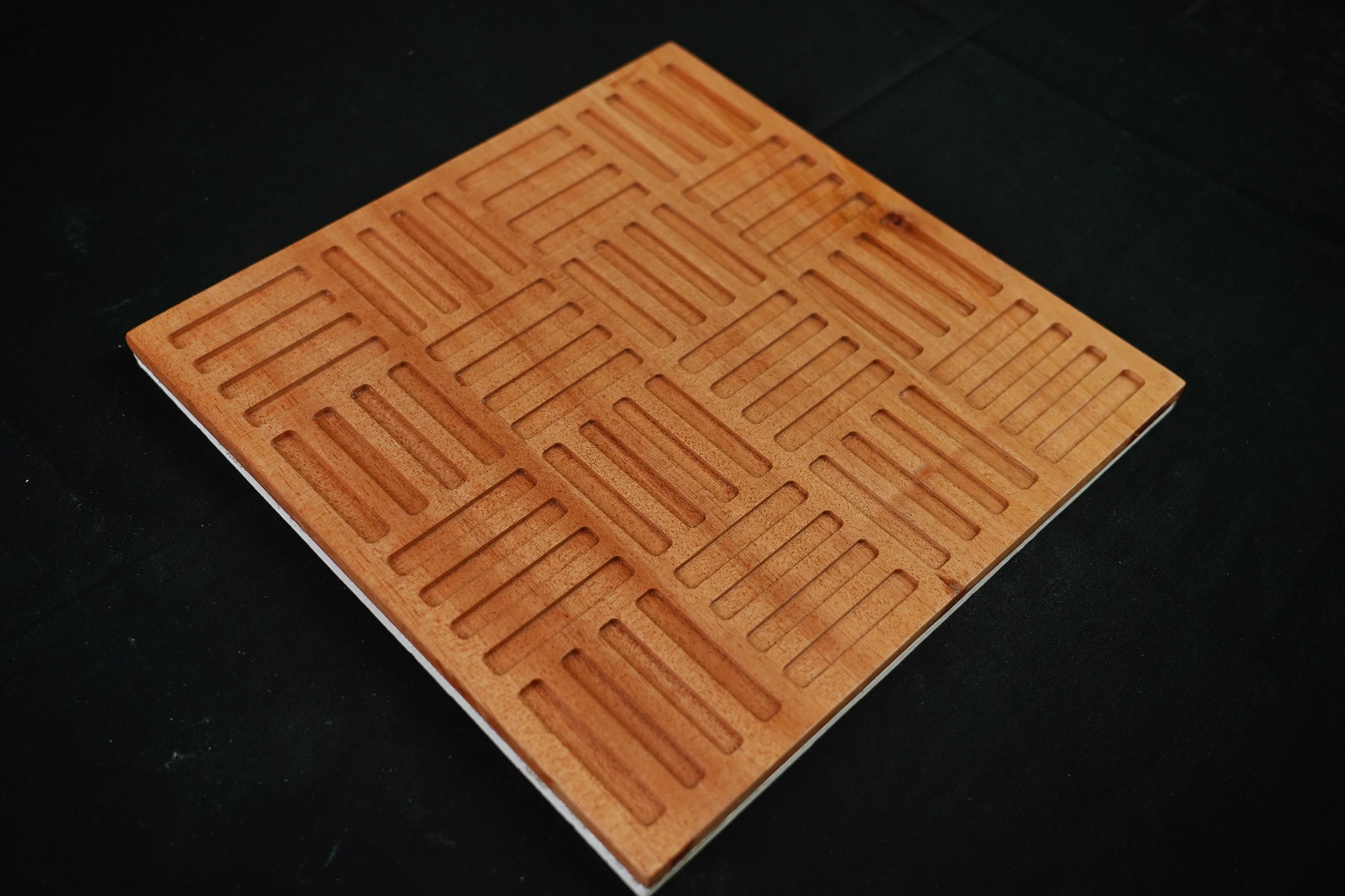 Gridline Wood Panel