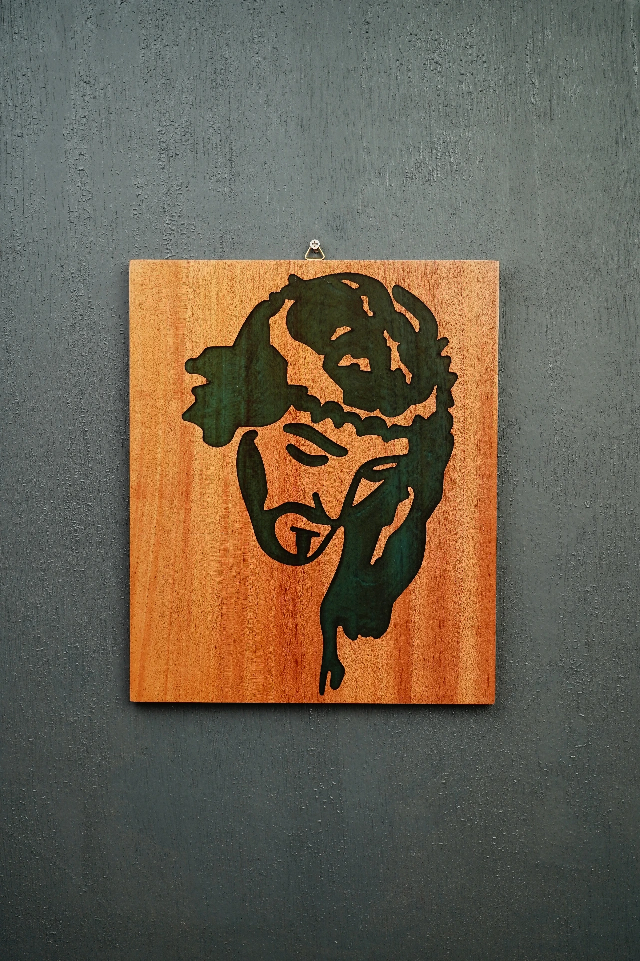 Redeemer / 01 Wood Epoxy Wallart